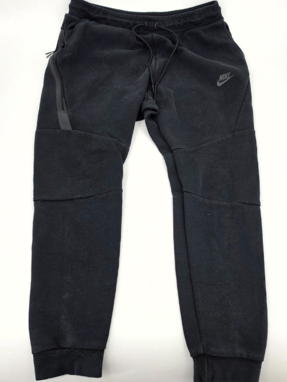 Nike Sportswear Tech Fleece Jogger Pant Large Black Mens Zip Pockets